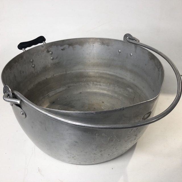 POTS n PANS, Aluminium Stock Pot w Handle Large